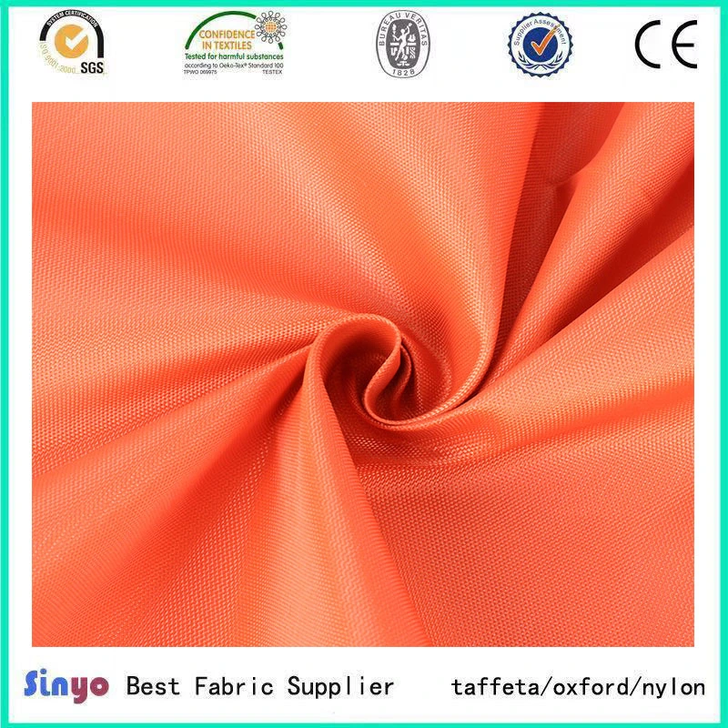 210d Cationic PU Coated Plain Oxford Fabric for Outdoor Tent